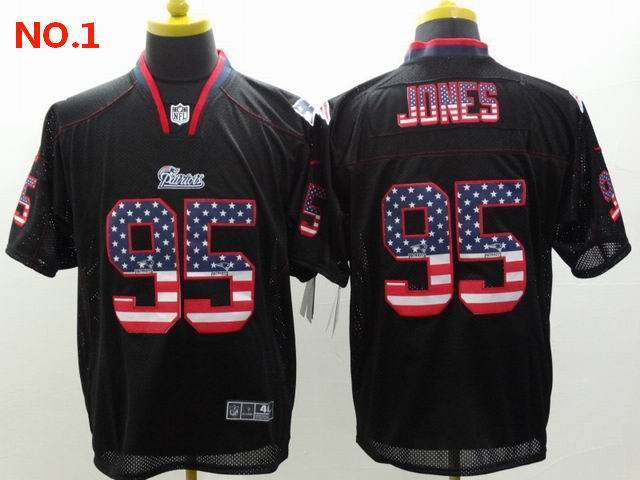 Men's New England Patriots #95 Chandler Jones Jerseys-45